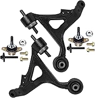 Vista 83 de Detroit Axle - Kit de brazos de control inferiores delanteros para Dodge Dart 2013, 2014, 2015, 2016, 2 brazos de control inferiores con ensamblaje