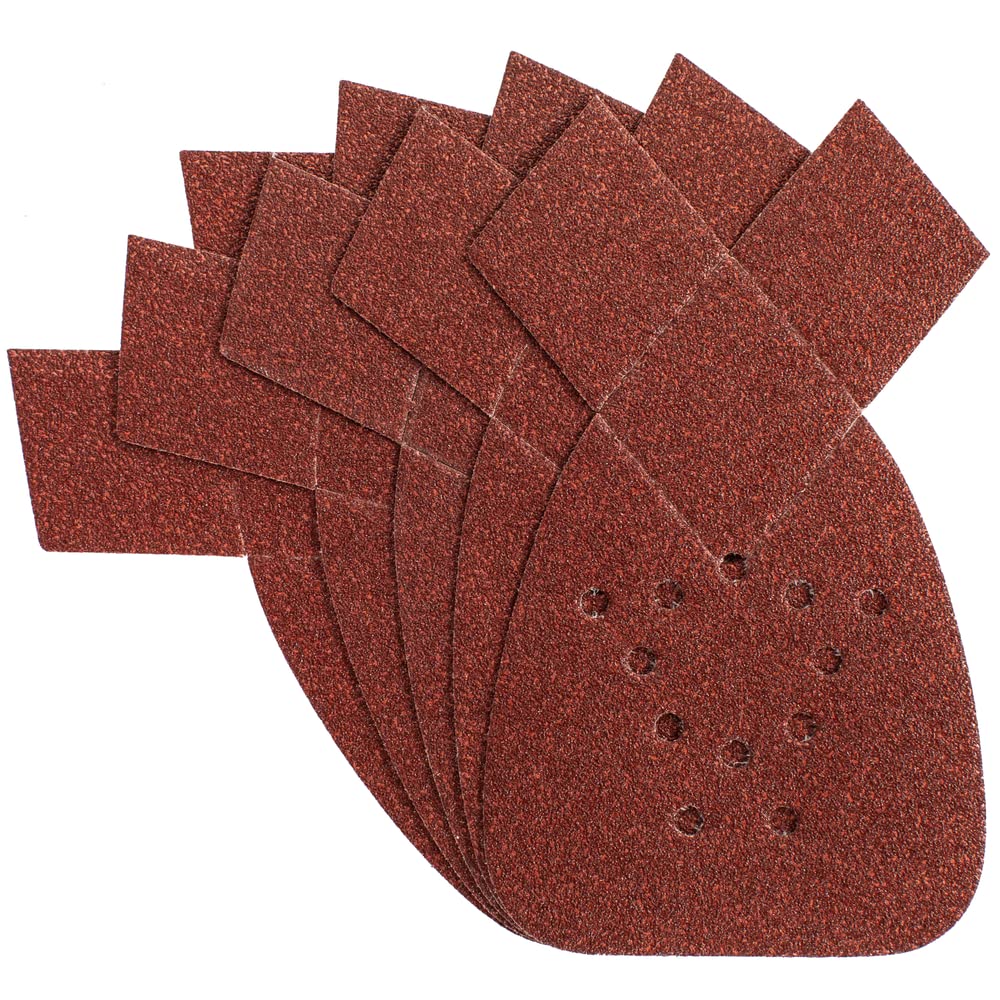 FOGLIO ABRASIVO A DELTA PER LEVIGATRICI TRIANGOLARI gr. 80 - art. STA31004-XJ