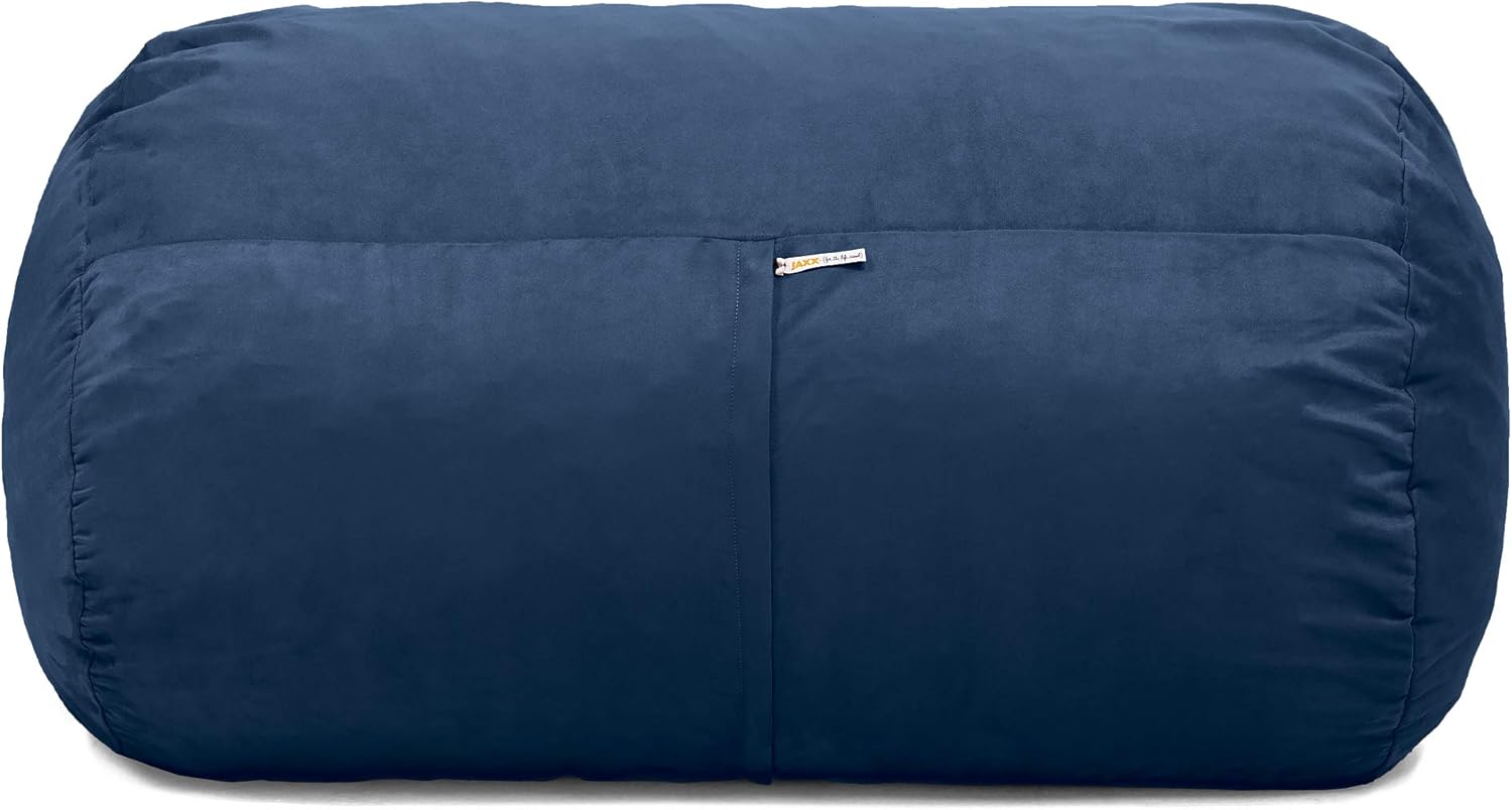 Jaxx Sofa Saxx 4-Foot Bean Bag Lounger, Navy