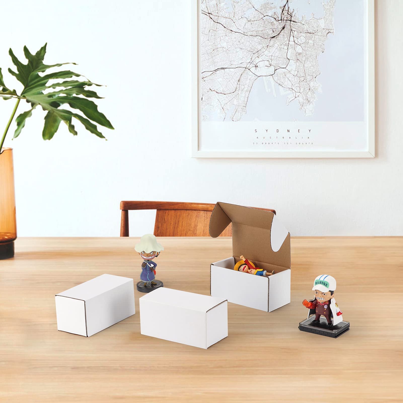 Cajas Regalo Carton VANKUTL Paquete De 25 Cajas De Envío Pequeñas Negras De 13 X 10 X 2 Pulgadas Para Pequeñas Empresas – Cajas De Cartón Corrugado Para Embalaje De Joyas, Adornos