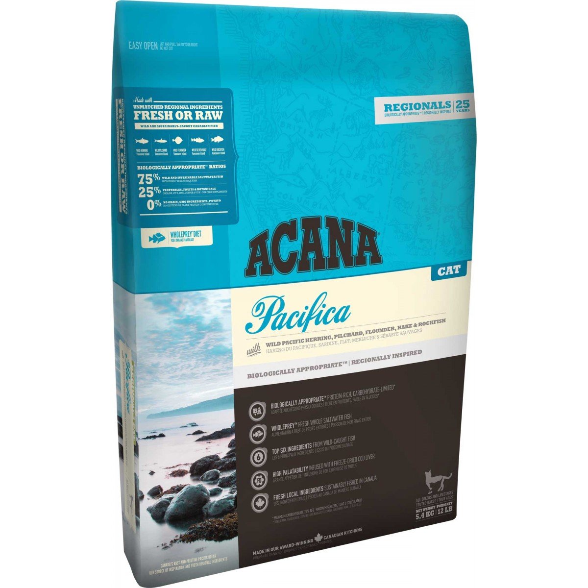 Acana Pacifica Comida para Gatos - 5400 gr