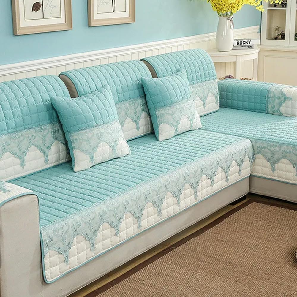 Housse de canapé tissu moelleux pour sublimer la décoration du salon style européen
