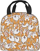 Vista 3 de Corgi - Lonchera aislada para perros, reutilizable, para adolescentes, niñas, mujeres, hombres, escuela, picnic, oficina, trabajo
