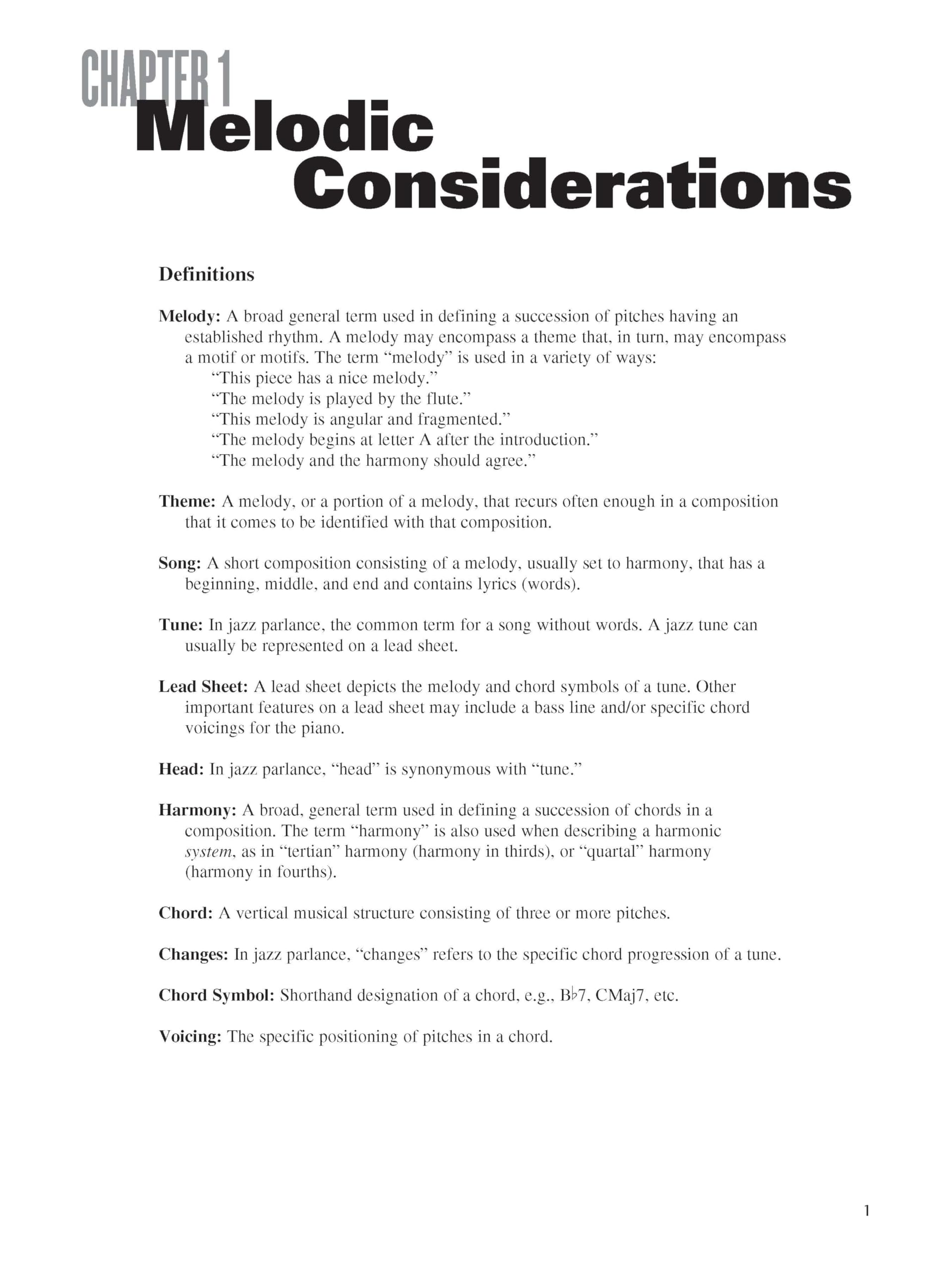 Jazz Composition: Theory and Practice