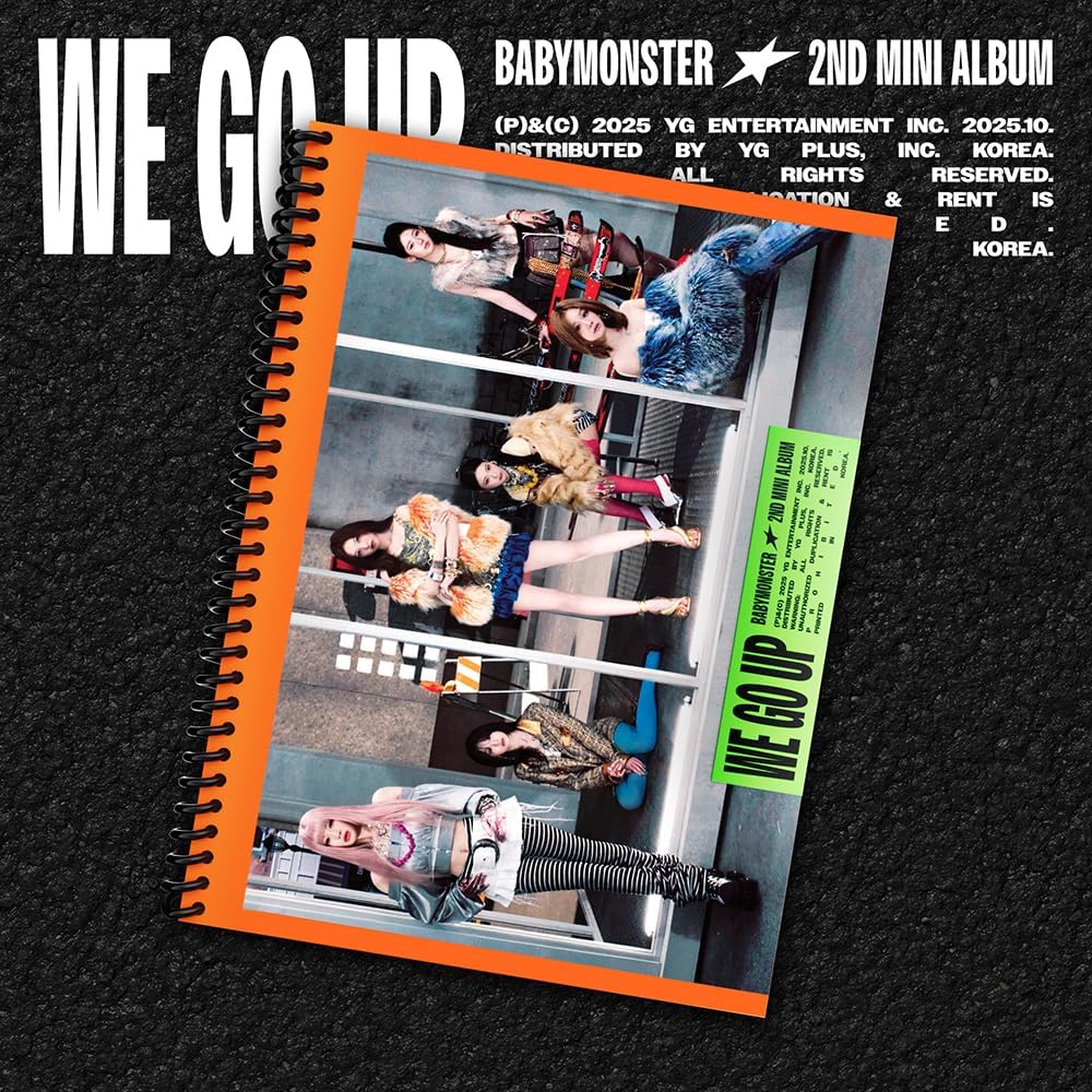 BABYMONSTER 2nd MINI ALBUM WE GO UP GO Ver.