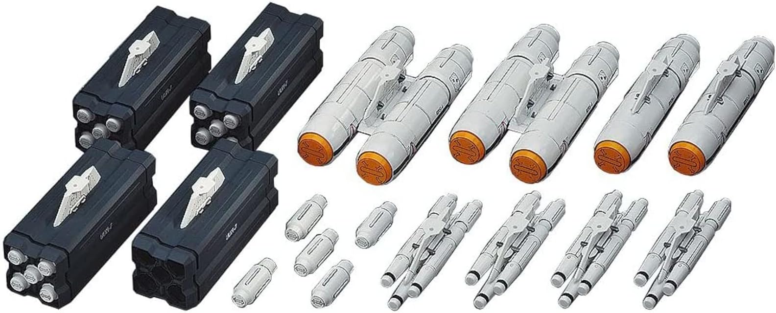 Macross VF-1 Valkyrie Weapon set 1/48 scale plastic model MC04
