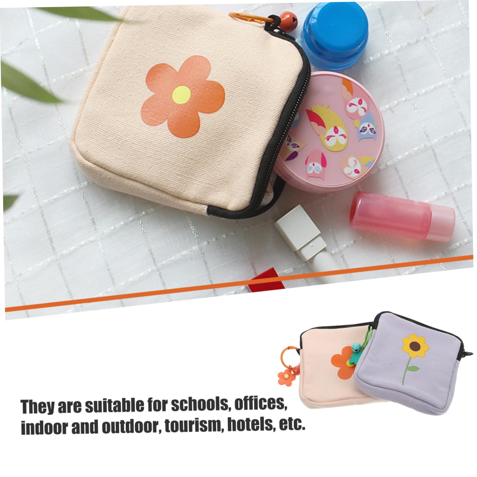 3 Series Bolsas para Guardar Toallas Sanitarias Compresas Artículos De Tocador Bolsas Sanitarias para Productos Femeninos Neceser para La Menstruación Bolsa 2 Piezas x 3