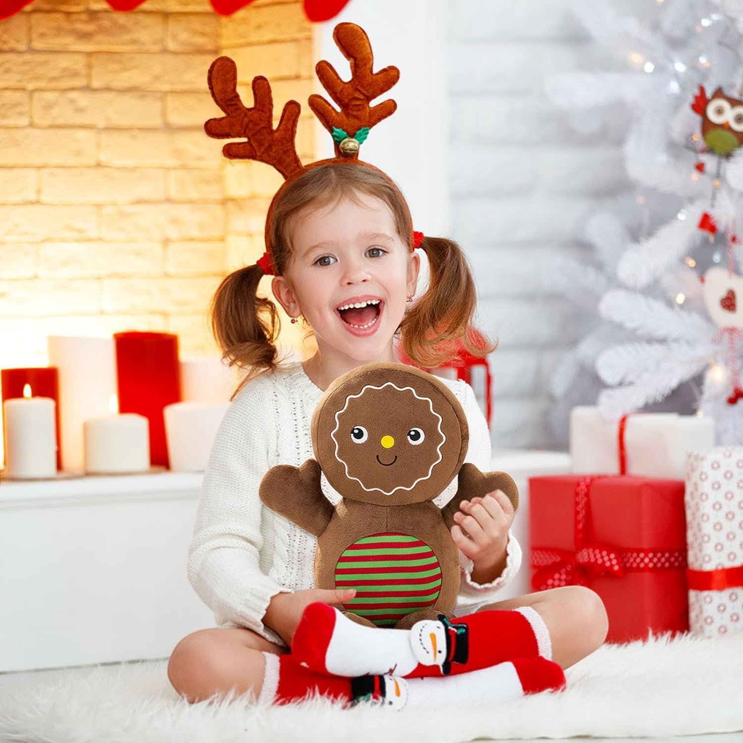 Jellycat Knuffel Amuseable Peperkoekhuisje