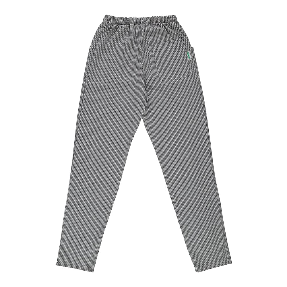 Siry Work Pantalone da Cuoco Unisex Professionale, 100% Cotone, con Elastico in Vita e Coulisse, Tasche Laterali, Made in Italy
