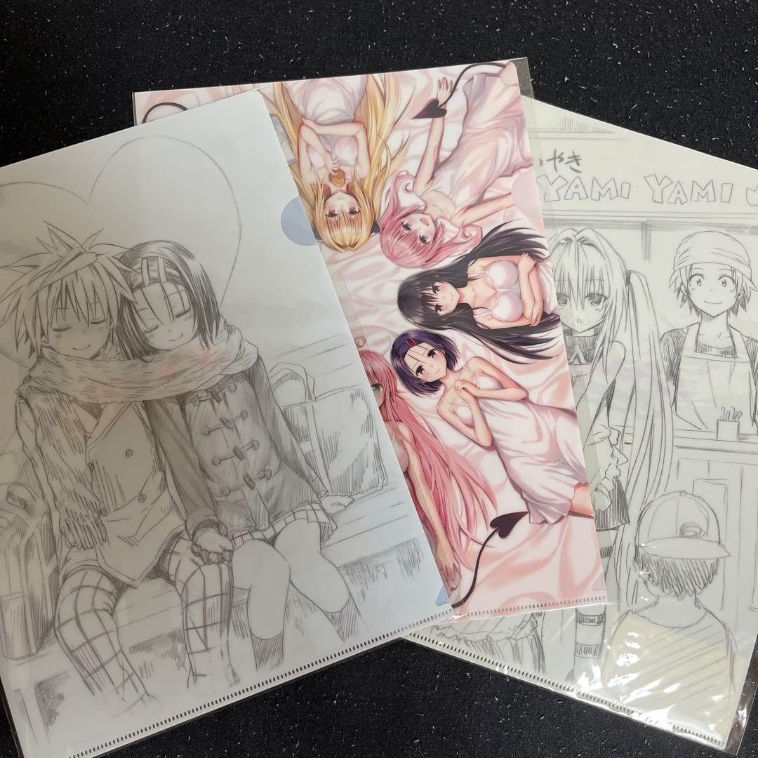 Amazon.co.jp: ToLOVEる原画展 クリアファイル まとめ売り : ホビー