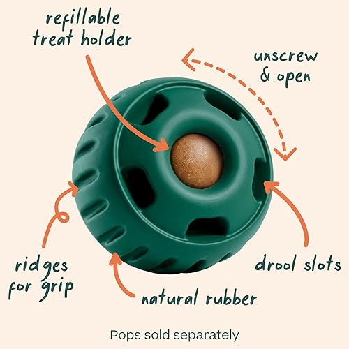 Miniatura 2 de WOOF Pupsicle - Juguete interactivo para perros de larga duración para mantener a tu cachorro ocupado y distraído - Seguro para perros - Diseño de