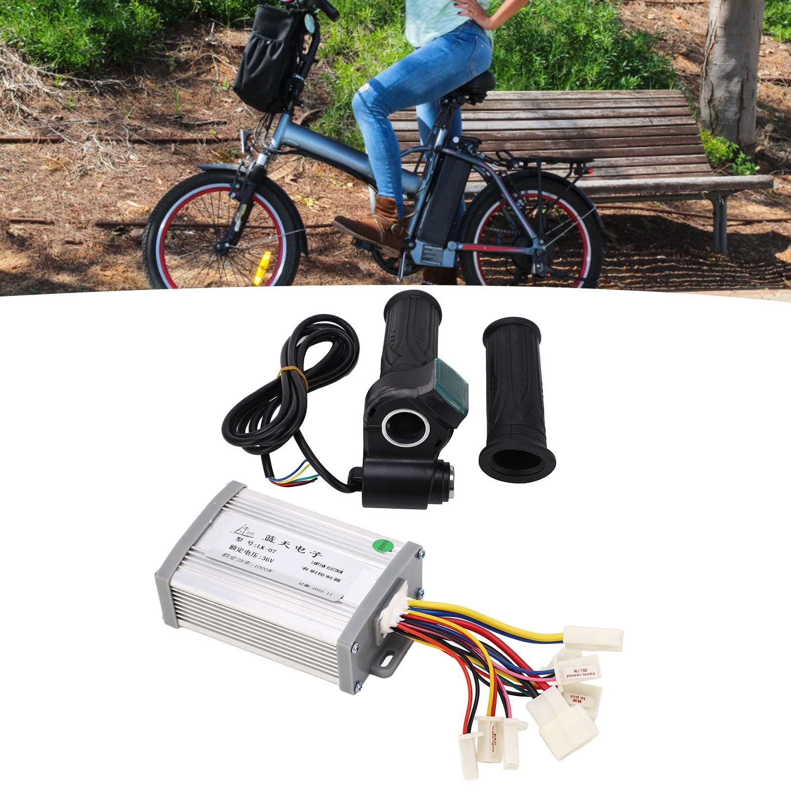 Alomejor 36V 1000W Brushed Motor Controller Speed Control Set mit Drosselklappe f¨¹r oder Lastkraftwagen