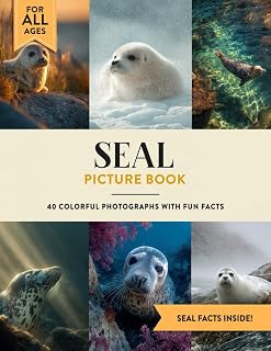 Seal Picture Book: Learn All About Seals with Fun Photos and Seal Facts for Kids & Adults