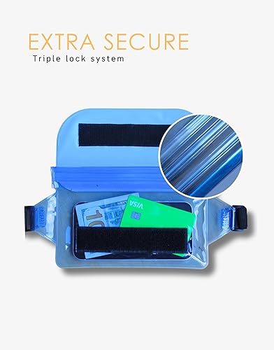 Miniatura 5 de Bolsa impermeable para teléfono  Fotografía subacuática  Bolsa seca para natación, buceo, kayak y esnórquel, compatible con pantalla táctil sensible