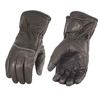 Amazon.com: Men's Leather Waterproof Gauntlet Glove w/Flex