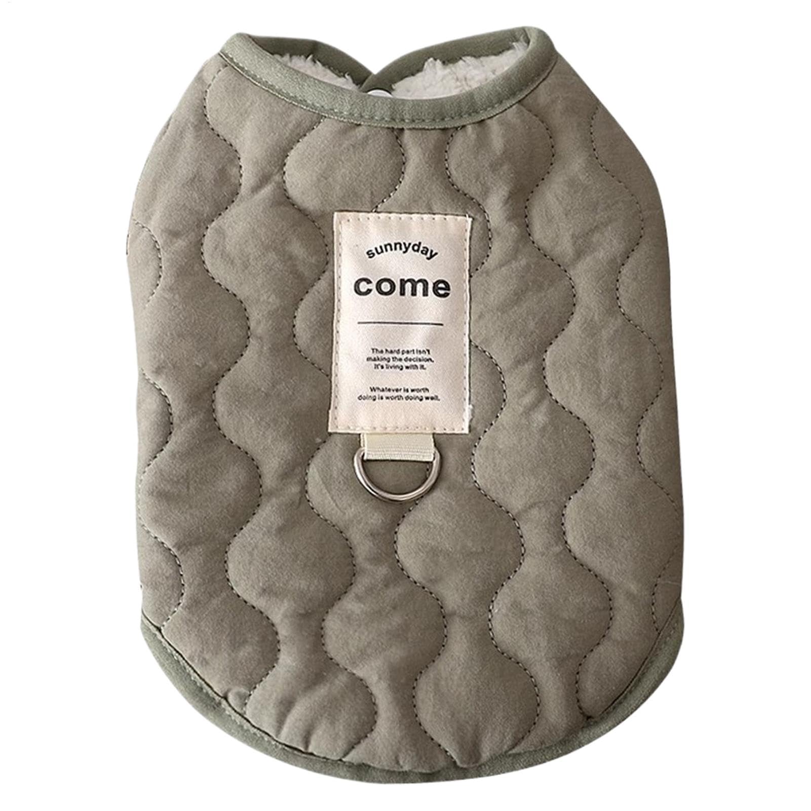 Dog Winter Jacket - Dog Jacket Waterproof | Cold Weather Pet Apparel| Waterproof Dog Coat Warm Coats & Jackets For Dogs | Small Dog Vest With Built In Harness Hole | Cozy Snow Vest For Small