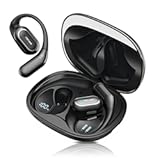 Open-Ear Bluetooth Wireless Earbuds: Wireless Headphones for Runners & Cyclists - IPX7 Waterproof - 5.4 Bluetooth Ear Buds with LED Digital Display for Sport, Gym, Workout