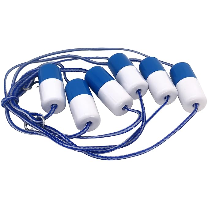 Fibropool PreAssembled Swimming Pool Safety Rope & Float, 18' Pool