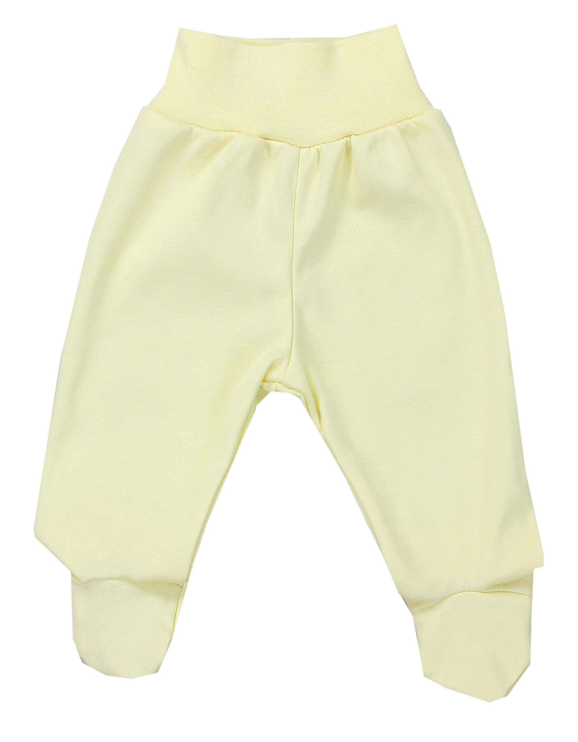 TupTam Pantaloni con Piedini da Neonato per Bambini, 5 Pezzi