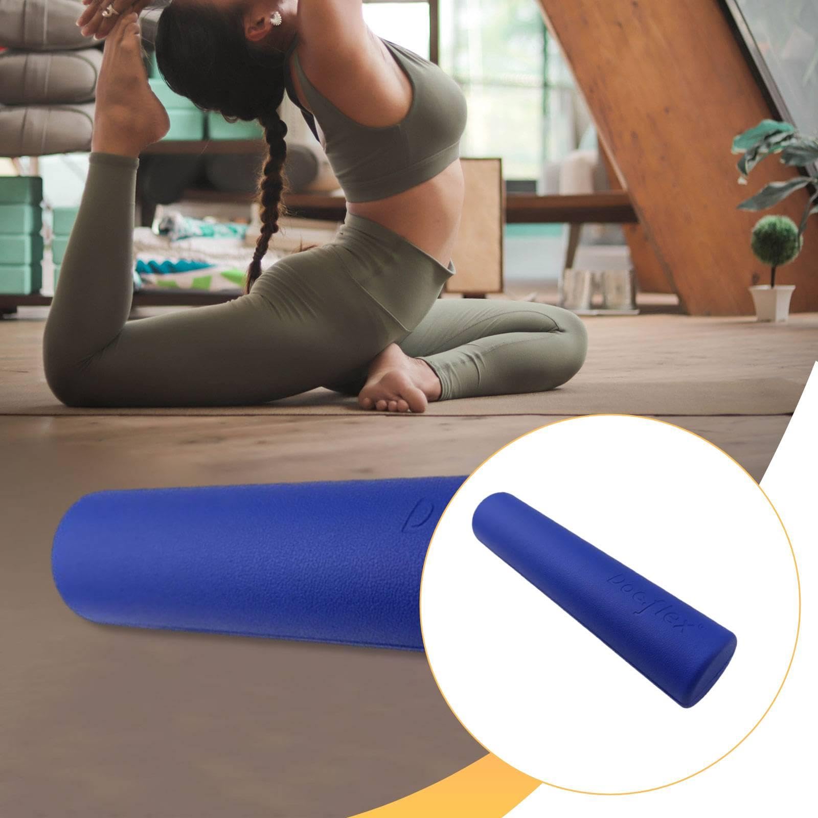 Rodillo de Espuma Compacto Y para Masaje de Tejido Profundo, Ideal para Entrenamiento Físico.