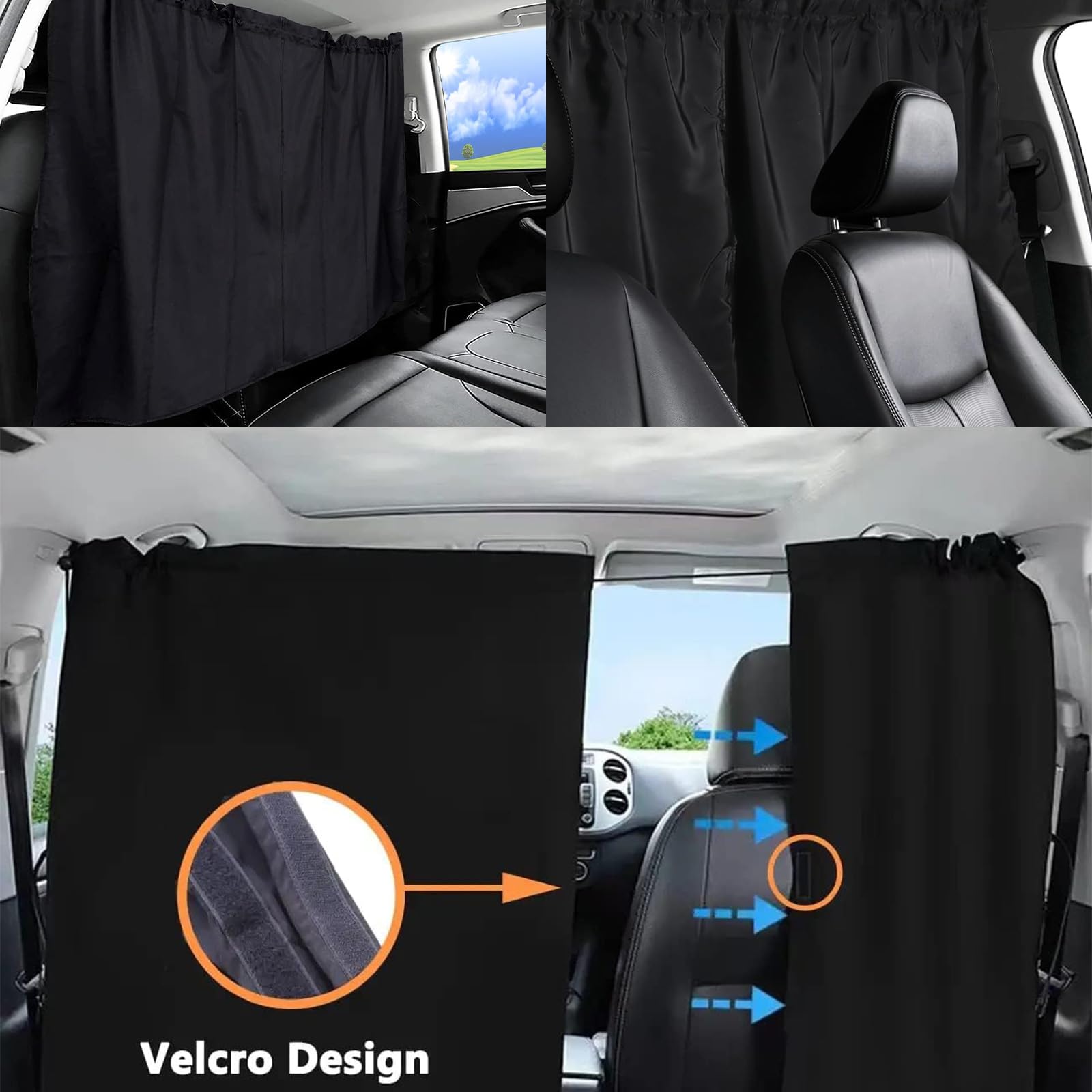 Crediri 2 Pezzi Parasole Universale Per Lunotto Posteriore Auto Per SUV, Protegge Bambini E Animali Domestici Blocca I Raggi Uv E Il Calore Del Sole 86439076