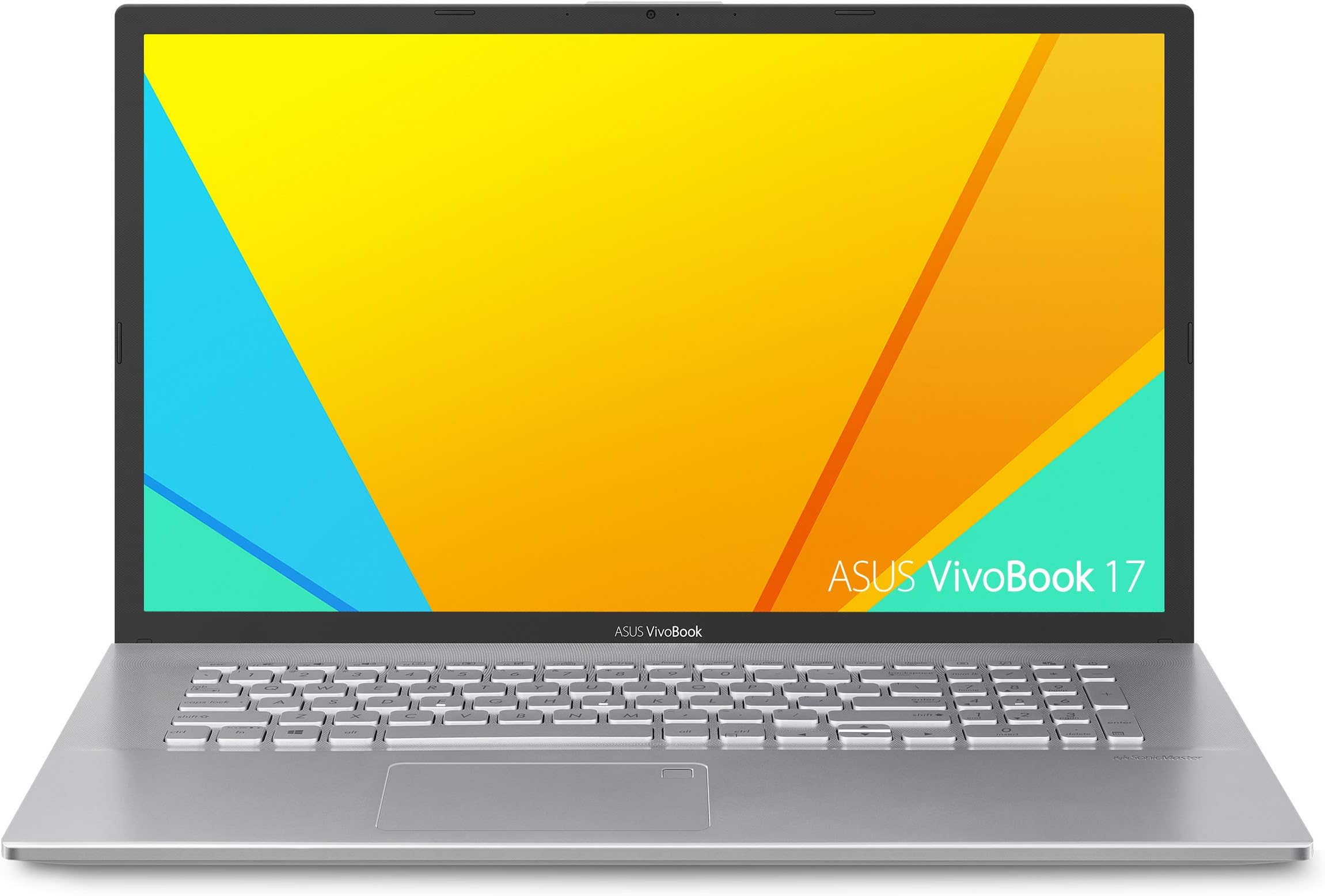 ASUS VivoBook 17 F712DA Thin and Light Laptop, 17.3” HD+, Intel Core i5-8265U Processor, 8GB DDR4 RAM, 128GB SSD + 1TB HDD, Windows 10 Home, Transparent Silver, F712DA-DB51