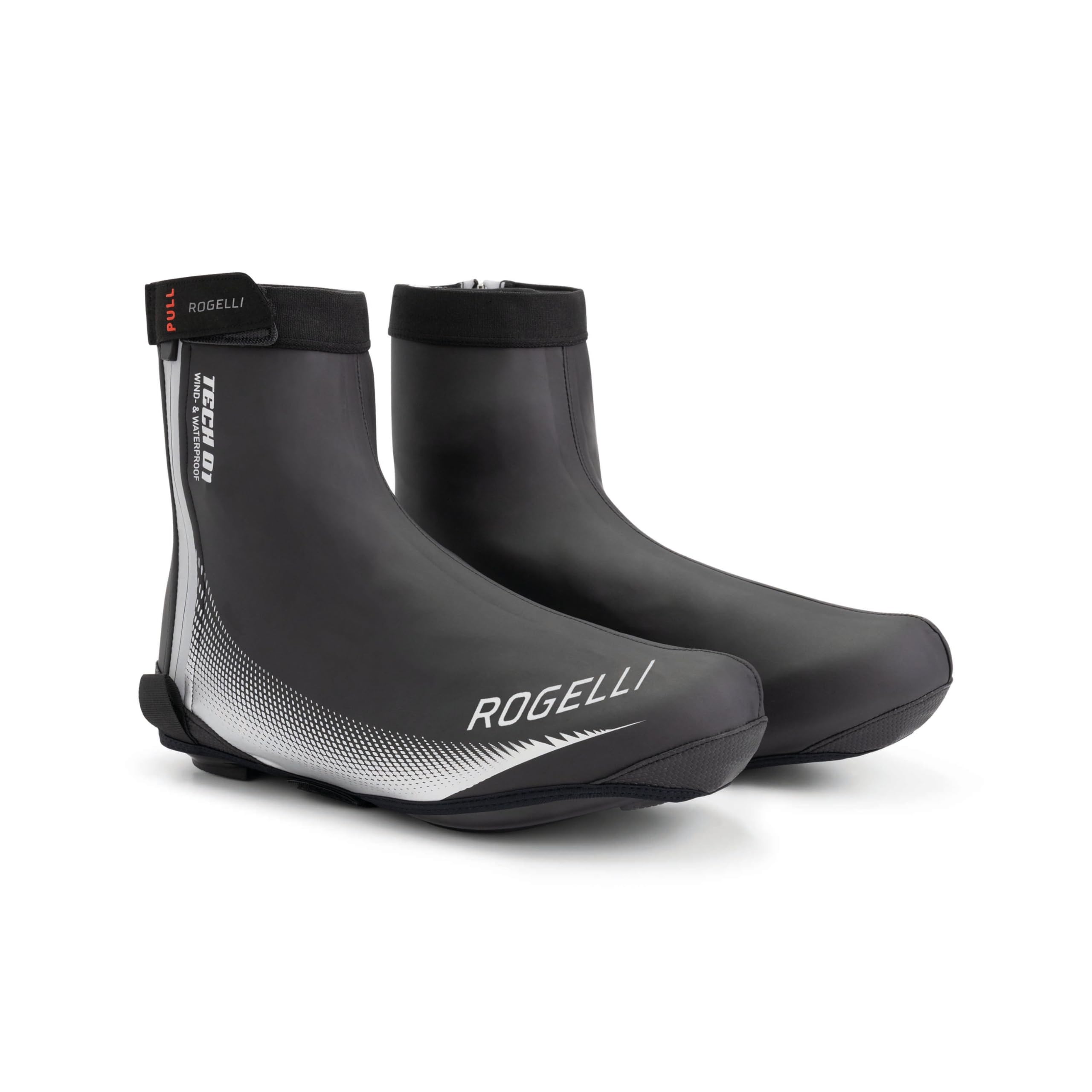 Rogelli Fiandrex - Copriscarpe da Ciclismo - Donna e Uomo | Materiale idrorepellente - Fodera in pile - Chiusura in velcro - Temperatura 5 - 15 °C