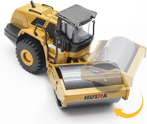 Miniatura 4 de Dollox Juguetes de rodillo de carretera fundido a presión Escala 150 Metal Engineering Road Planer Vehículo Camión Juguete de Vehículos de