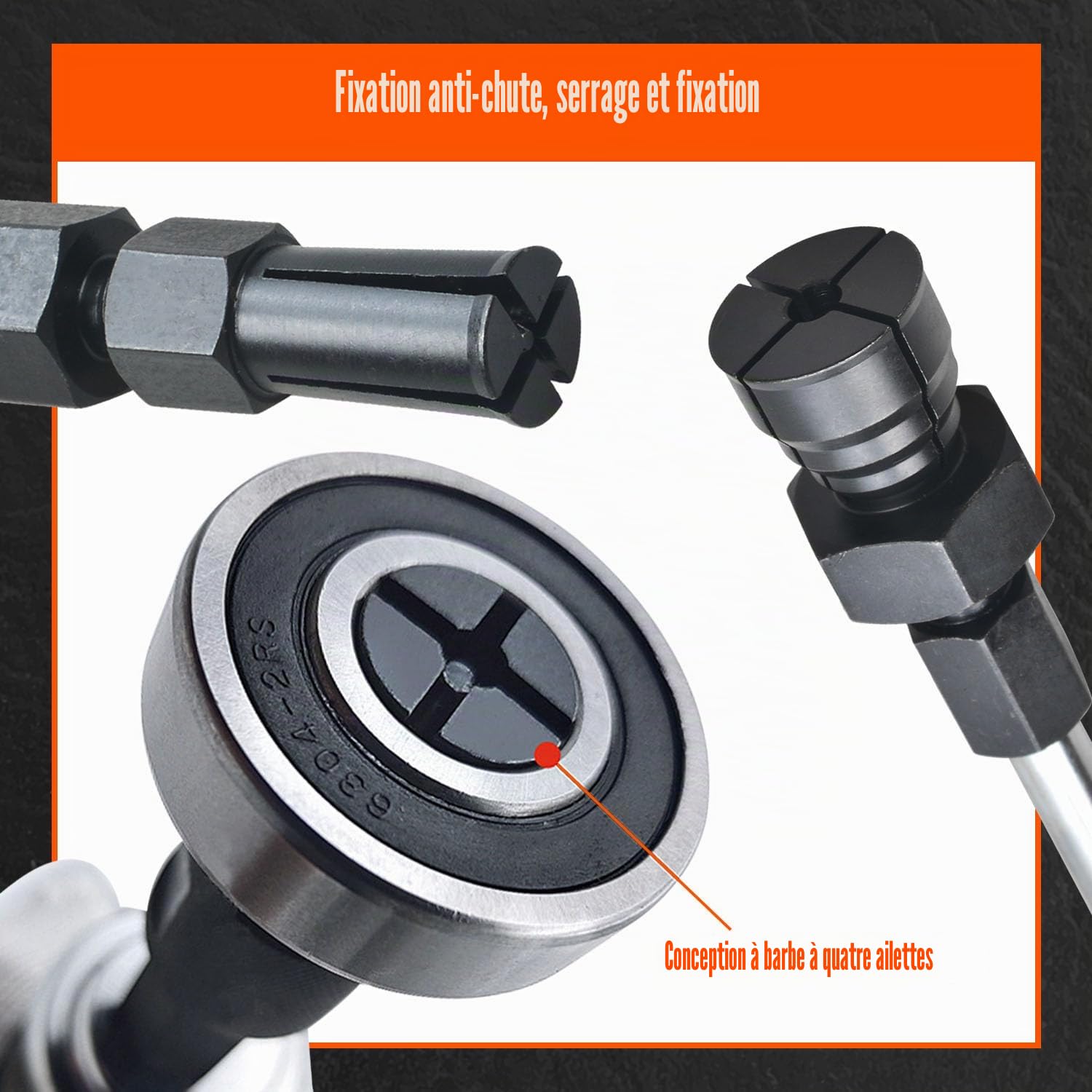 13 Pcs Extracteur de Roulement Intérieur 8-32 mm, Marteau Coulissant pour Voiture et Moto (13PC 2X(8+10mm))