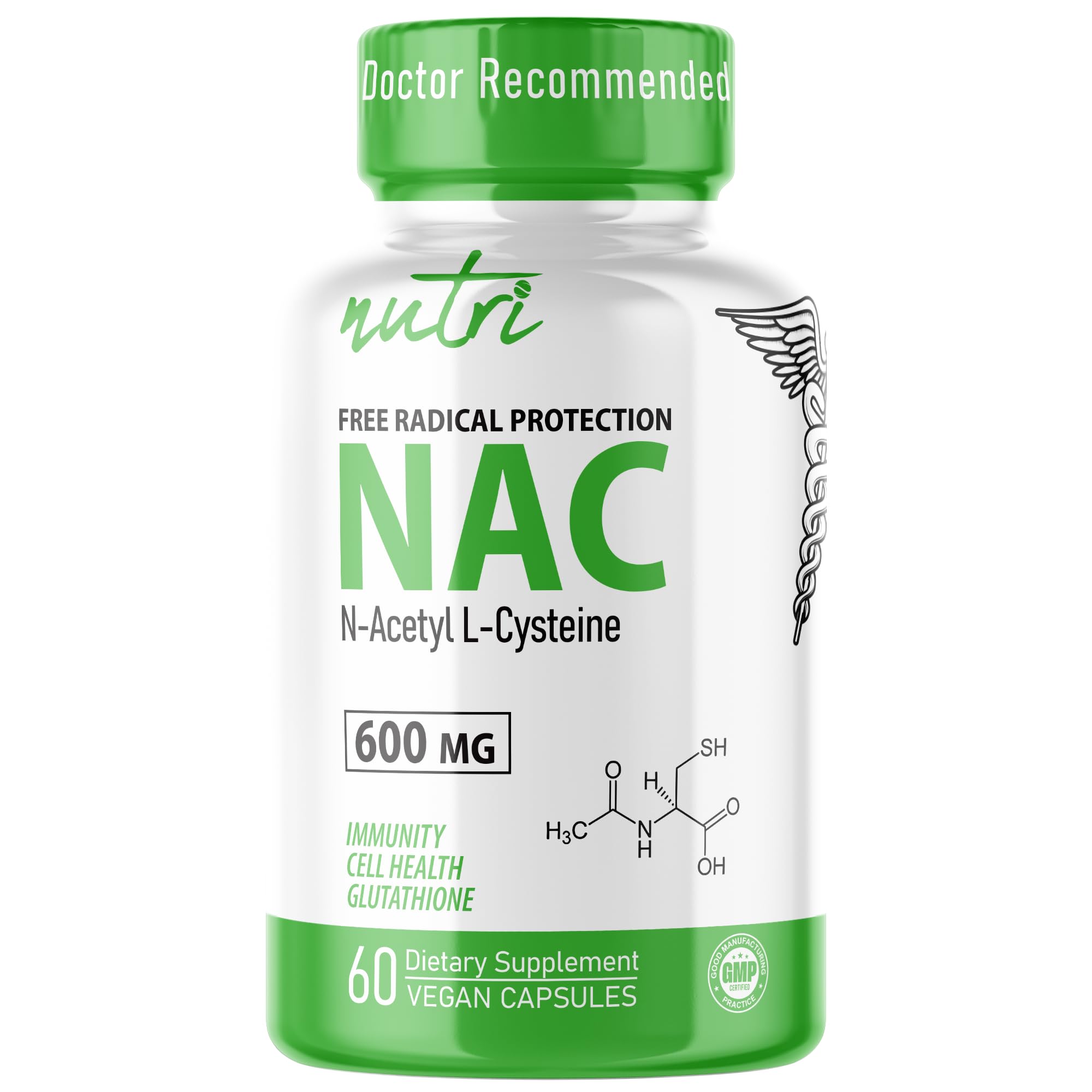 n acetylcysteine increases glutathione Amazon.com: Nutri NAC Supplement N-Acetyl Cysteine 600 mg - Anti Aging  Supplement, Antioxidant, Liver, Lung Support, Boost Glutathione - 60  Capsules - Free Radical Protection - 3rd Party Tested