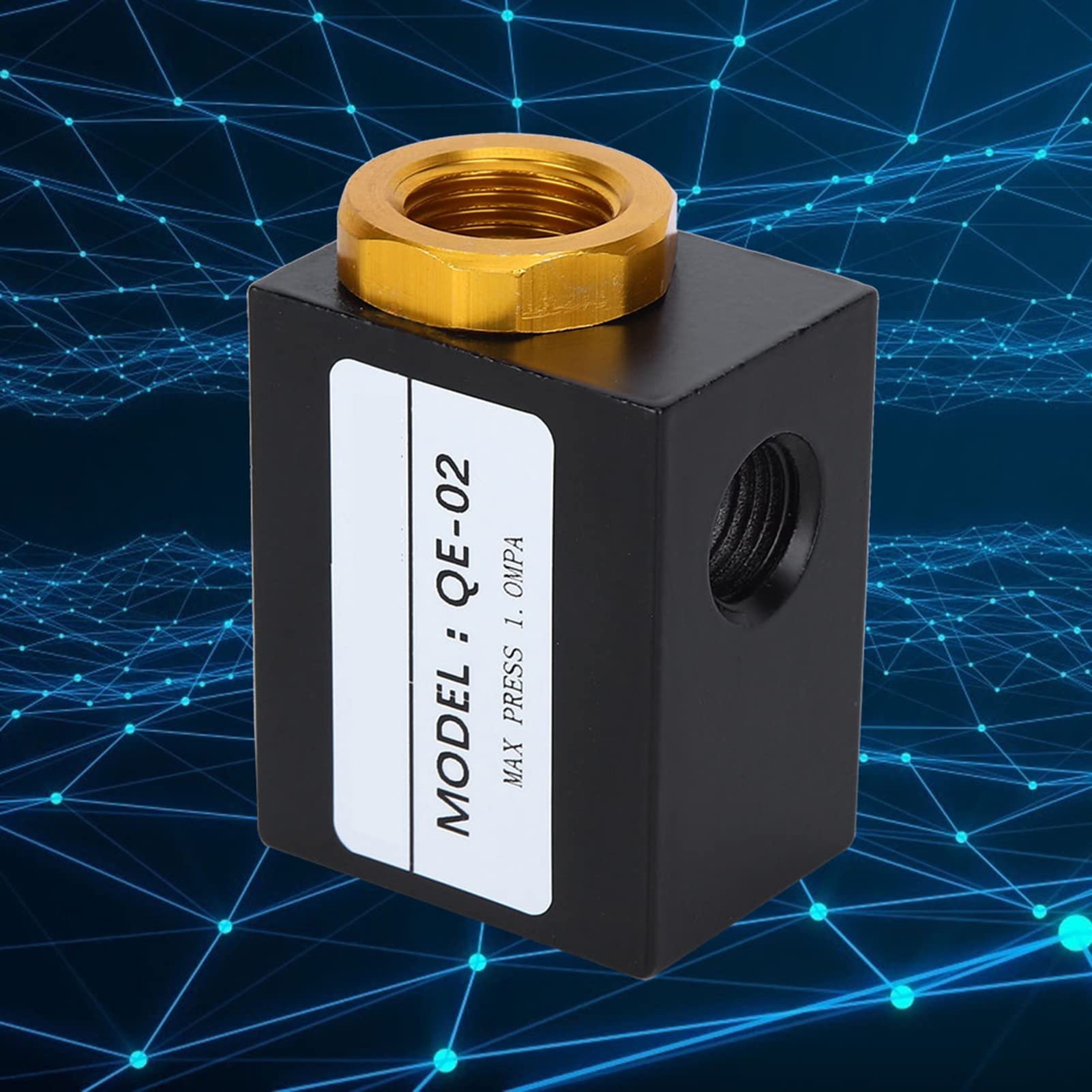 Valvola di scarico rapido in alluminio 1/4"
