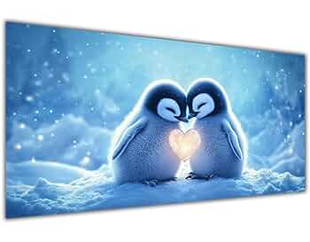 ペンギン　(油絵) ペンギン (油絵) - メルカリ