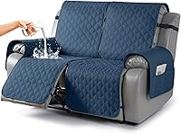 Vista 48 de TAOCOCO Fundas reclinables 100% impermeables, fundas de sofá reclinable con correas para las piernas, funda de sofá reclinable reversible para silla