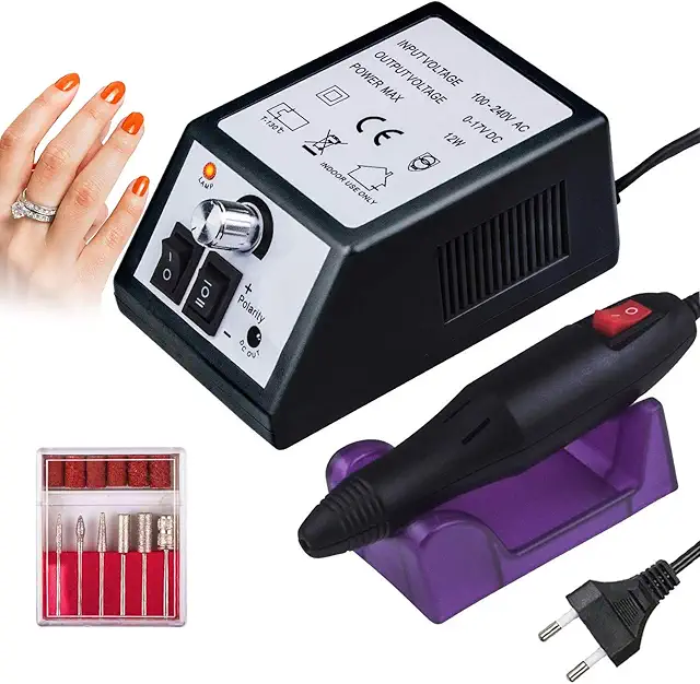 Elektrische Nagelfräser für Fingernägel - 20000 U/min Maniküre Set