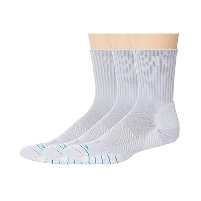 Eurosock Slam Silver Crew 3 Pack Crew Cut Socks Shoes Grey