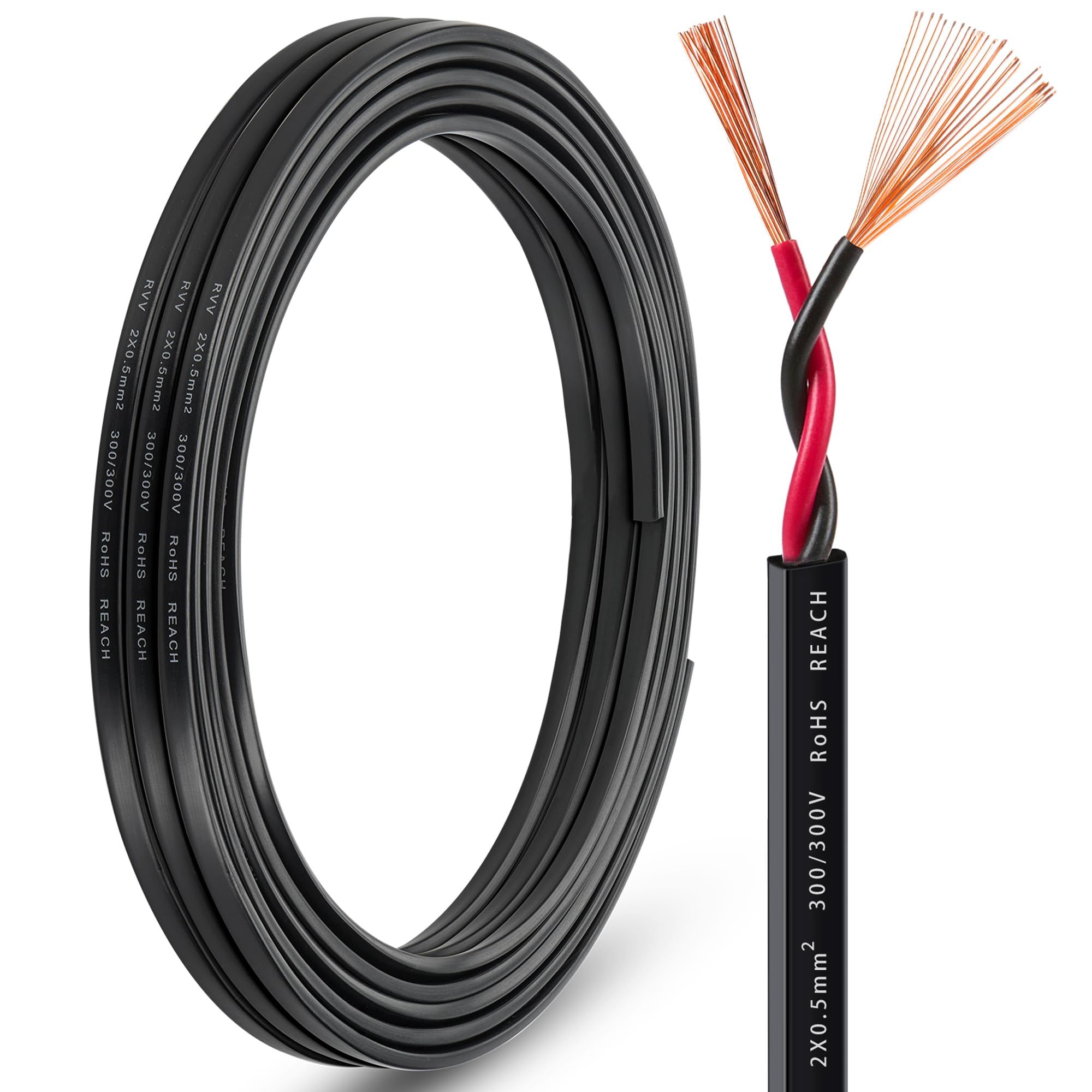 Cavo Bassa Tensione Olio Benzina AUPROTEC FLRYY - Cavo Rotondo Per Auto, 2 X 2,5 Mm², 10 M, Per Rimorchi Cavo Rotondo 5x1,5 Mm²