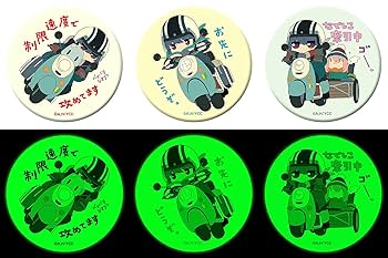 ゆるキャンNAPS限定ステッカー６種 ちくわステッカー、限定クリアファイル｜バイク用品販売の