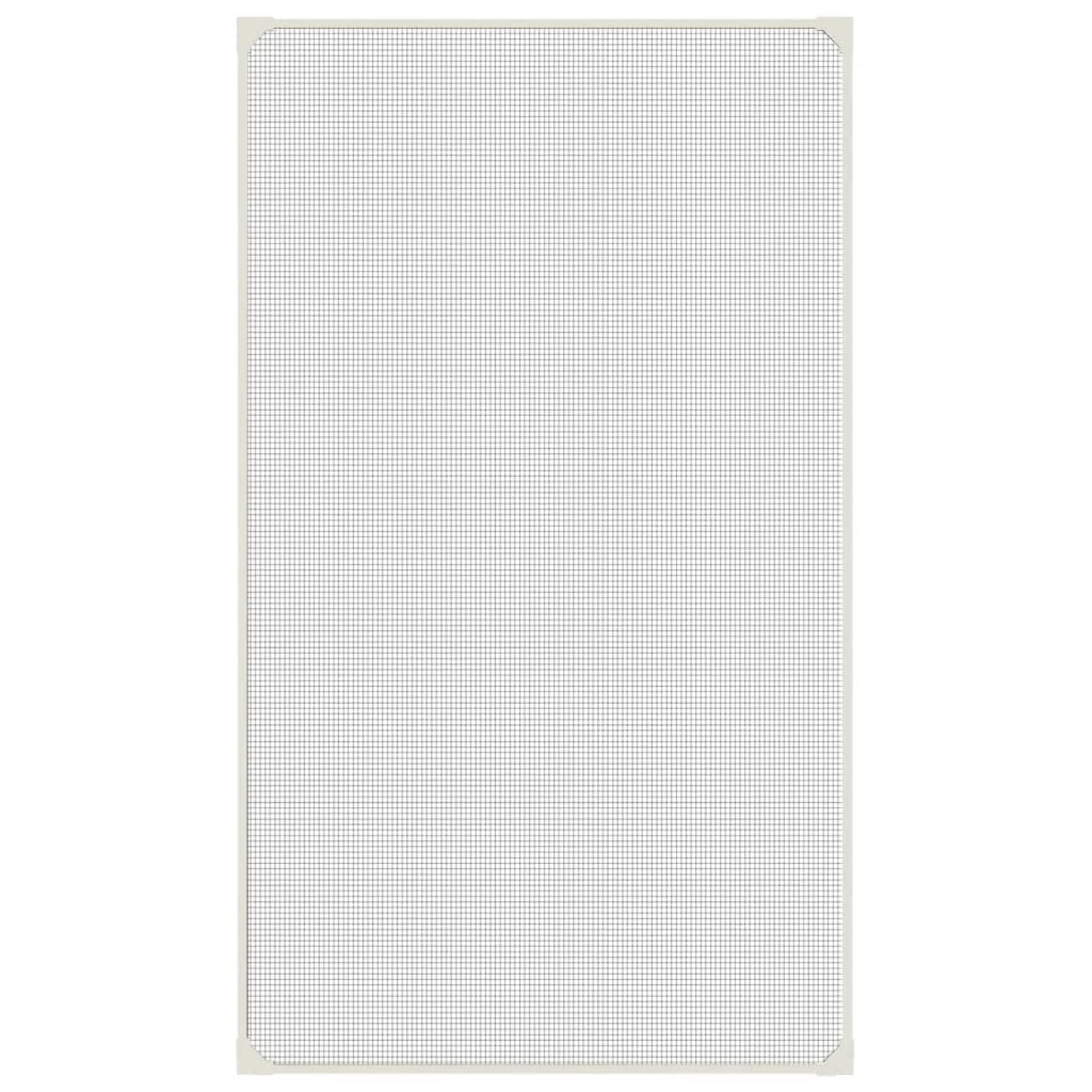 LAPOOH Magnet-Insektenschutz für Fenster, Fliegengitter Fenster, Fliegenschutz Fenster, Pollenschutzgitter Fenster, Insektengitter Fenster, Insektennetz, Fensternetz, Weiß 80x140 cm