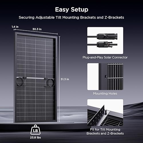 Miniatura 6 de Panel solar bifacial tipo N de 16BB 400W, 2 paneles solares de 200 vatios de 12 V, 25% de alta eficiencia, diseño paralelo antisombra de módulo