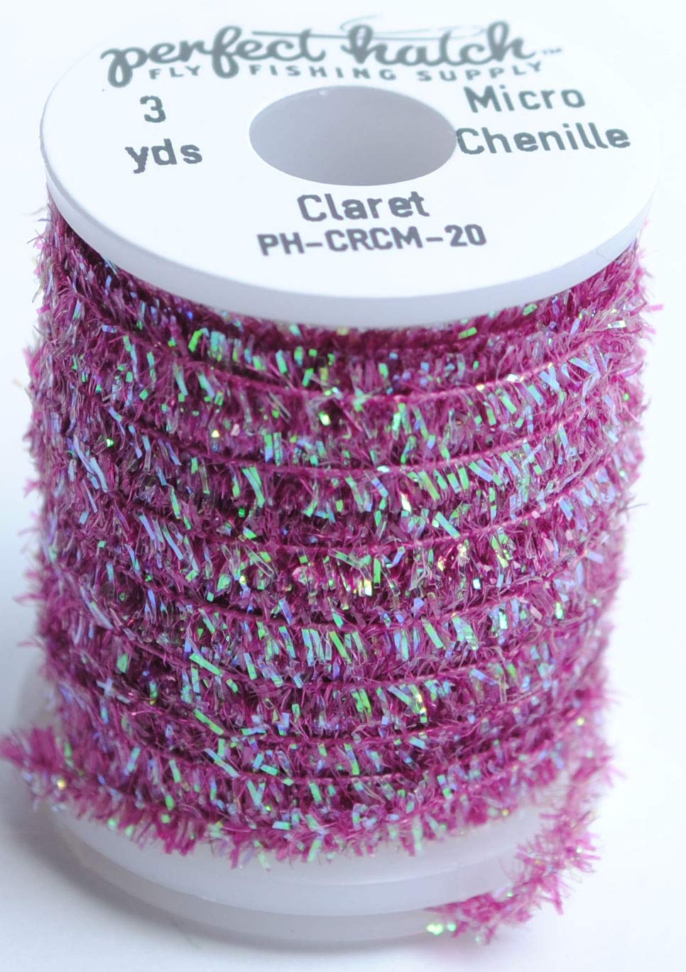 Perfect Hatch Micro Crystal Chenille Claret PH-CRCM-20