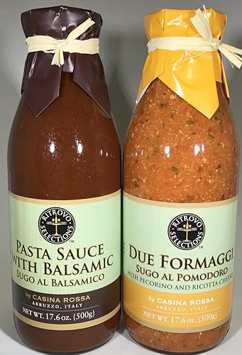 Salsa de pasta Casina Rossa, dúo único de Sugo