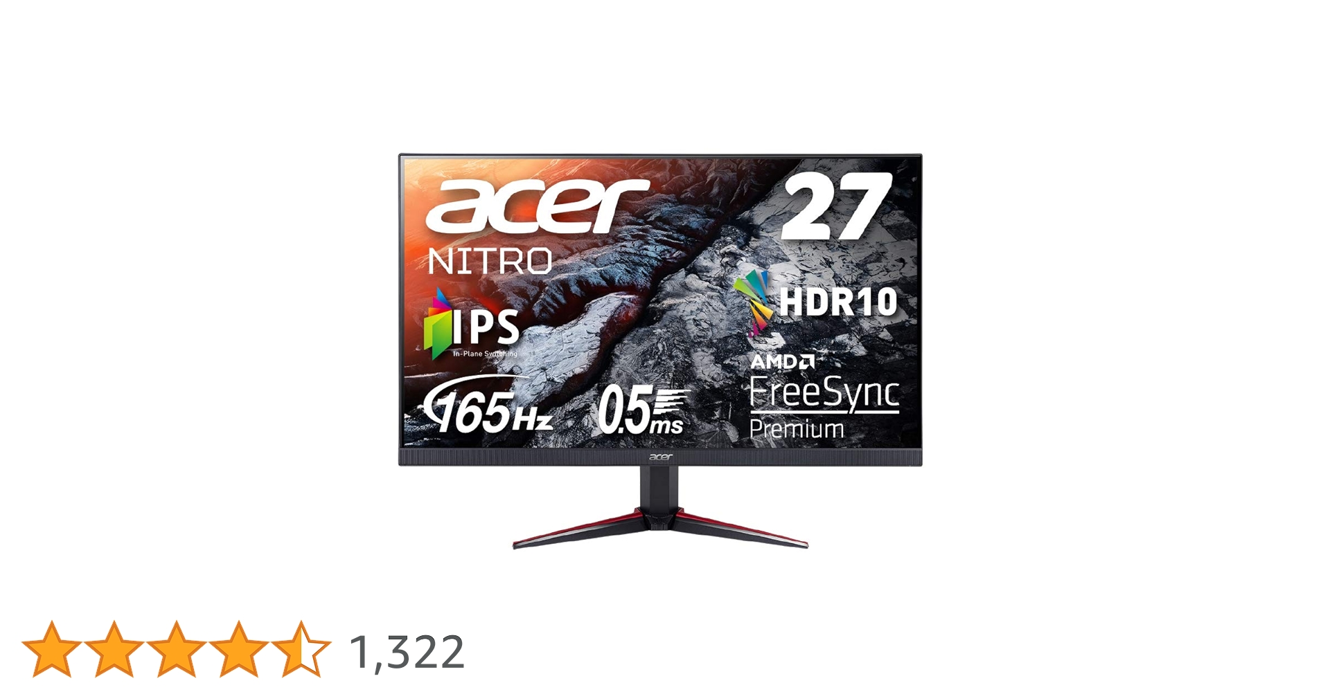 Amazon.co.jp: 日本エイサー Acer ゲーミングモニター Nitro