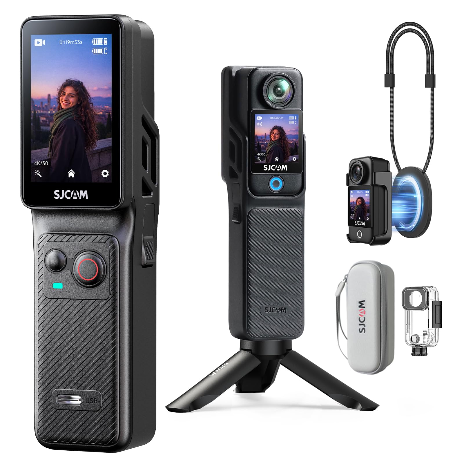 SJCAM C400 4K Vlogging Camera