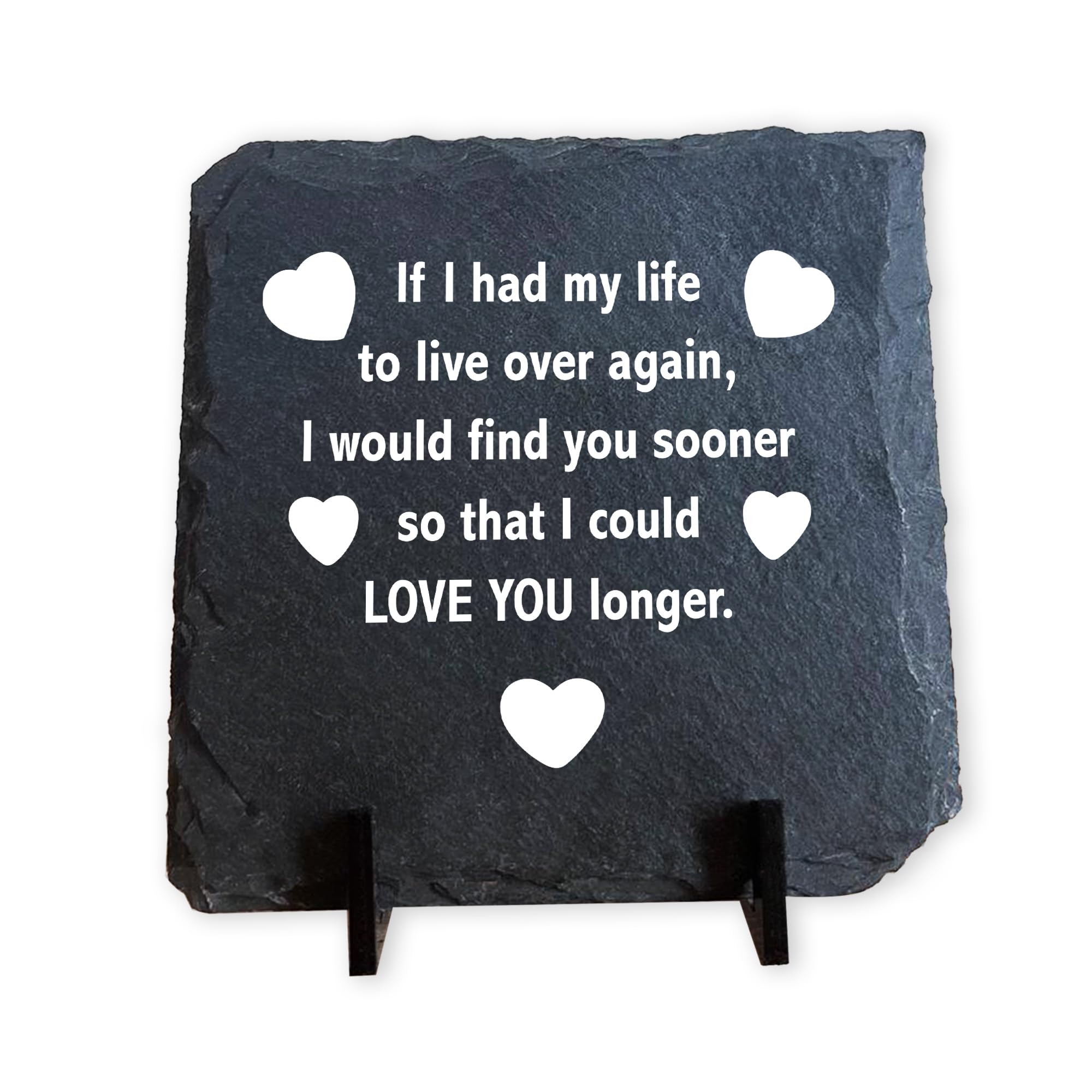 Red Ocean Couples For Anniversary, Couples For Valentines Boyfriend Girlfriend Husband Wife Slate Sign Couple, Love, Him Her, Valentines Day Keepsake