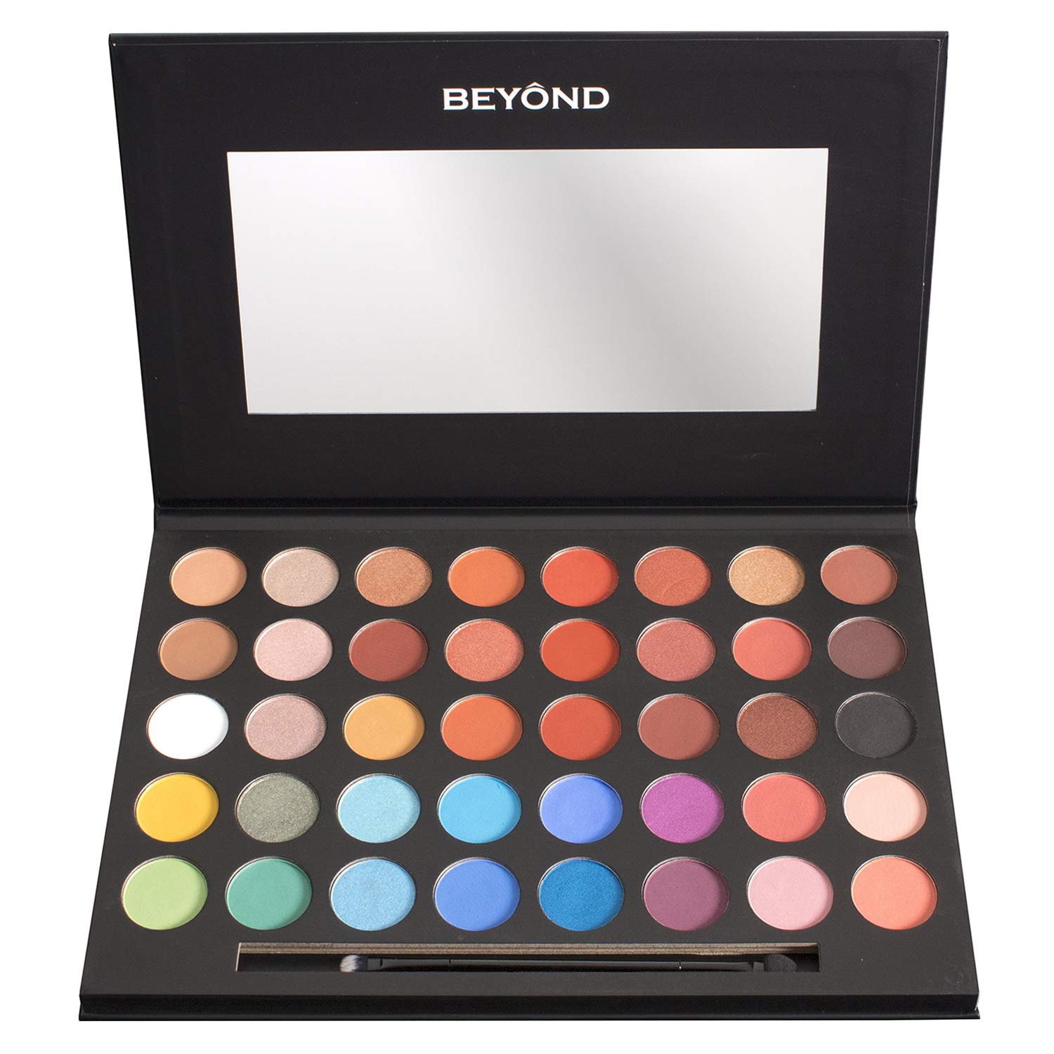 F BEYOND BETTER THAN BETTER Beyond Everglow 40 Shades Shimmer & Matte Highly Pigmented Professional Eye Shadow Palette