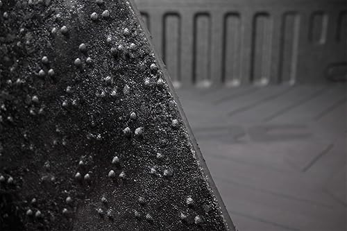 Miniatura 5 de Rough Country Alfombrilla de goma para Ford Ranger 2019-2022, cama de 6 pies, RCM672, color negro