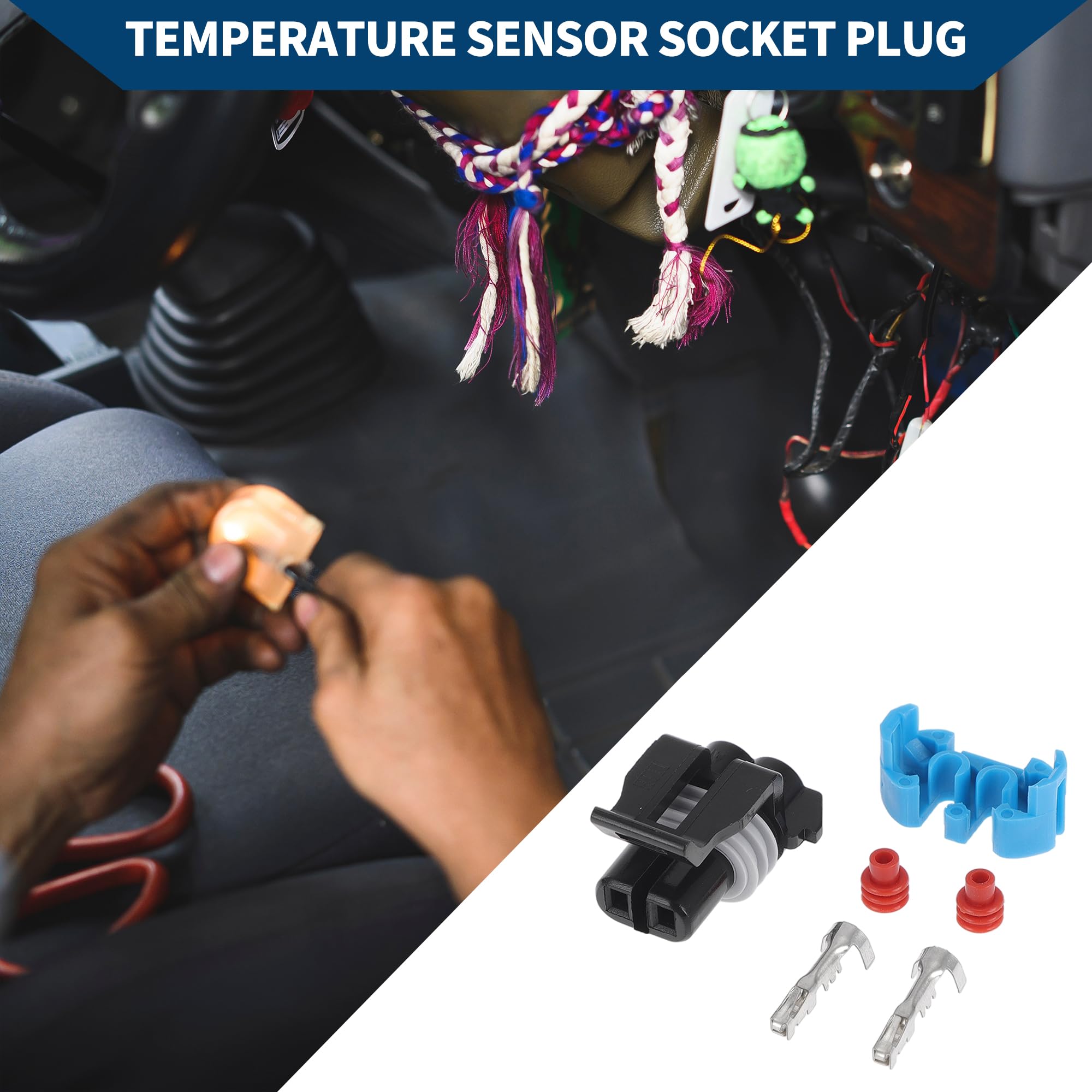 Conector Eléctrico SM2.54mm Para Coche - De 2 A 12 Pines, Con Cable De 15 Cm (opción Macho/hembra)