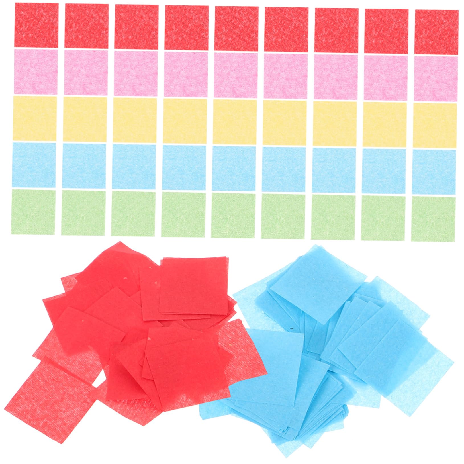 Gadpiparty 1Bag Rainbow Tissue Paper Squares Craft Tissue Paper for Projects Scrapbooking Party Decorations and Creative Crafts