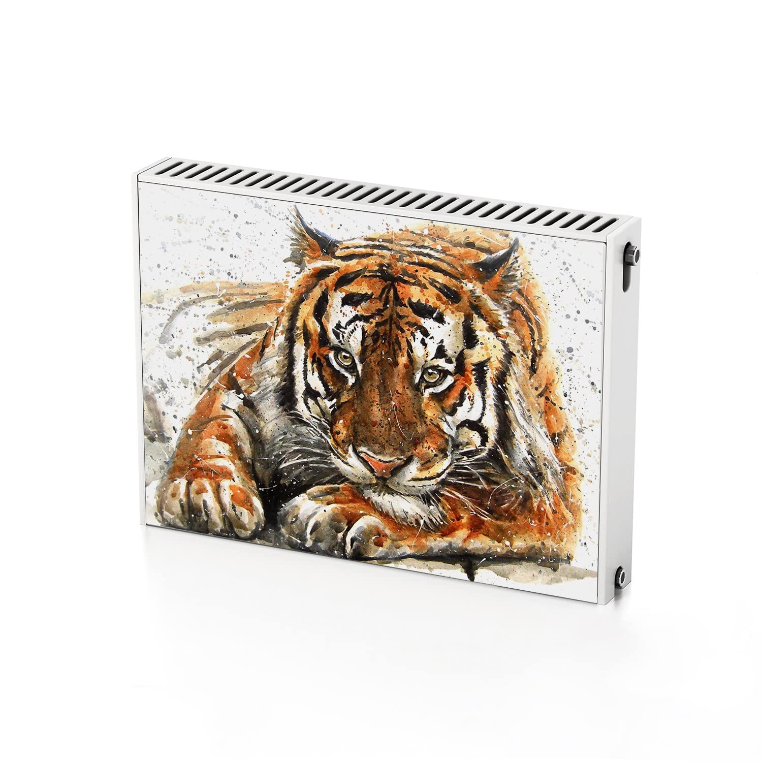 Aimant de radiateur tigre 80x60 cm décor cache-radiateur magnétique Coloray