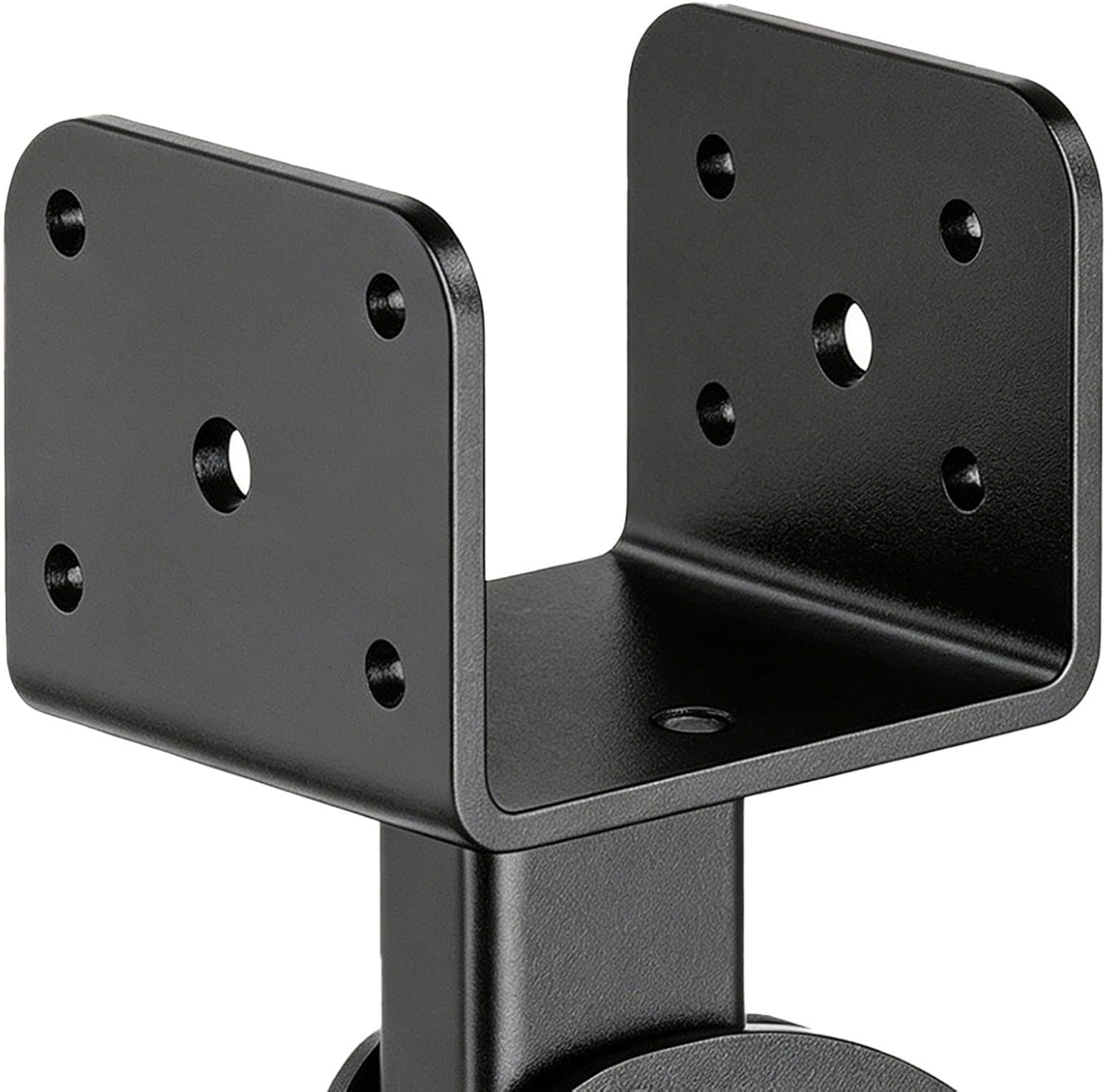 Roof Mounting Bracket - 24.9x9x23cm Product Size, Vertical Beam Upright Connector, Industrials Grades Shelter Foundation, Metal Installations Grip | Riser Clamp for Carports & Pergola Patios